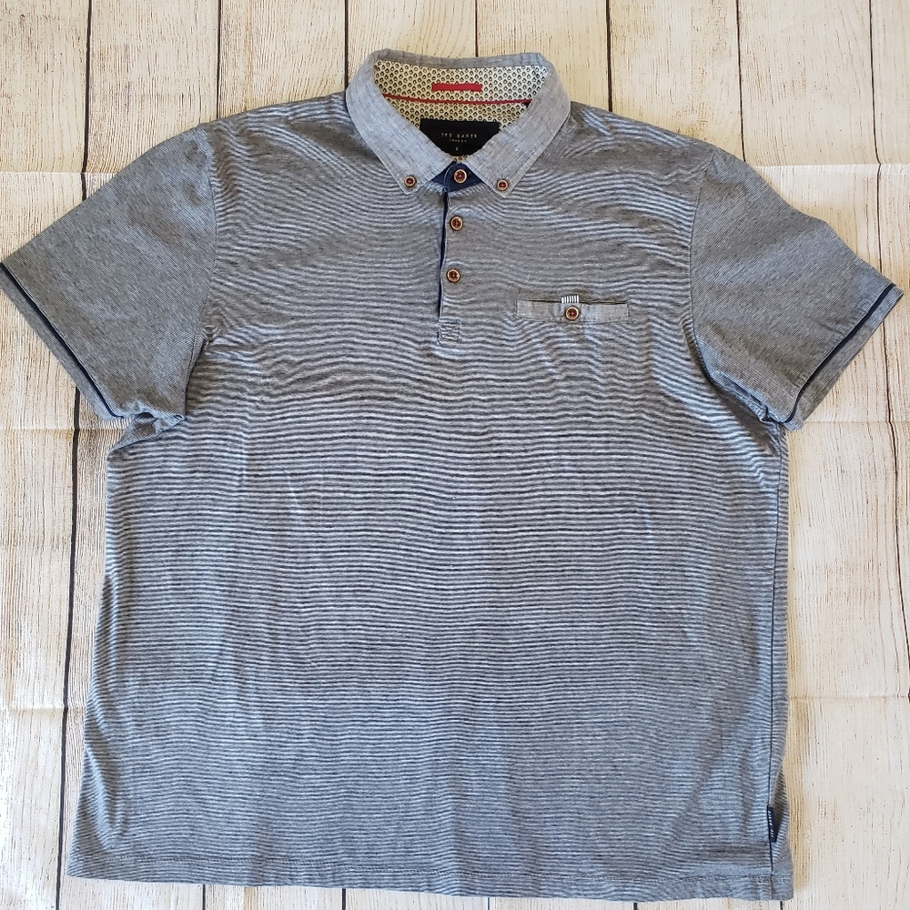 Ted Baker size 6 (XL) Polo shirt- like new!